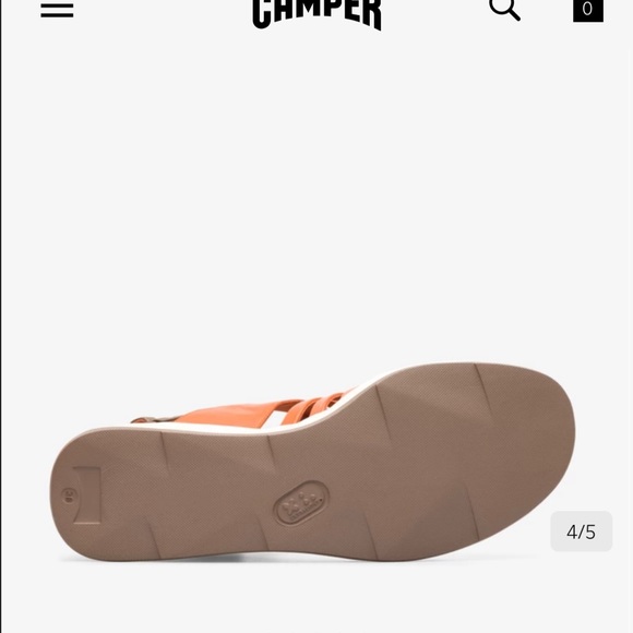 Camper Tropik platform wedge sandals sz 10 (8.5-9) - Picture 9 of 10